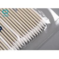 China High Absorbency Sterile Cotton Buds , Medical Cotton Swabs For Micro Mechanical Cleaning for sale