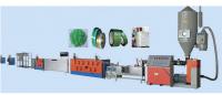 China Single Screw PET PP Strapping Band Machine , Double Output PET Strap Band Machinery factory