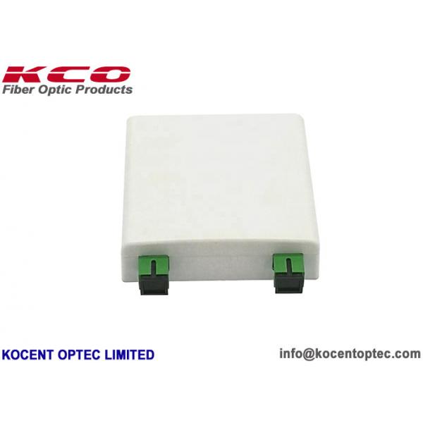 Quality 2 Port Fiber Optic Termination Box SC / APC Optica Fibra Socket Roseta Face for sale