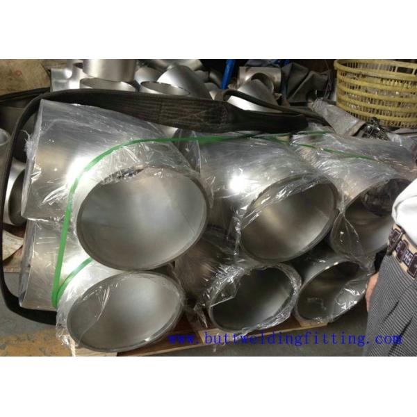 Quality DN15 - DN1200 UNS S32760 Stainless Steel Equal Tee / pipe fitting for sale