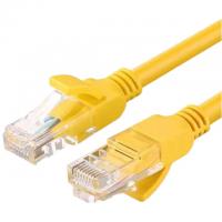 Quality ROHS Ultra Flat 8 Core Short Cat6 Network Patch Cord For Adapters for sale