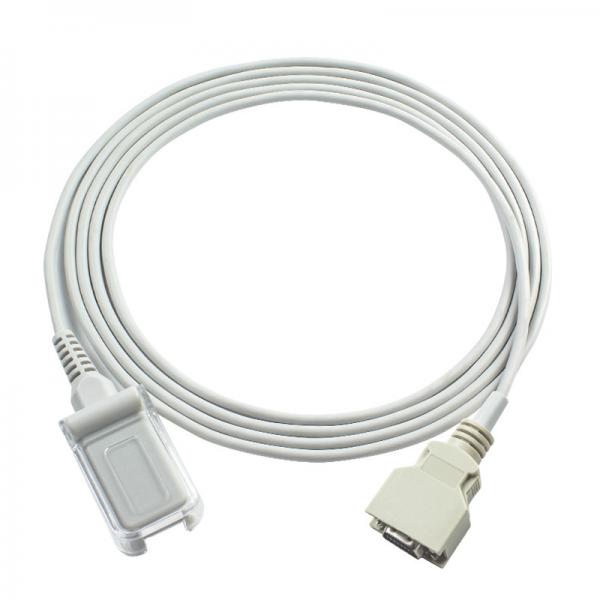 Quality Dolphin SpO2 Sensor Cable Digital Tech 2.4m TPU Cable Adapter Cable for sale