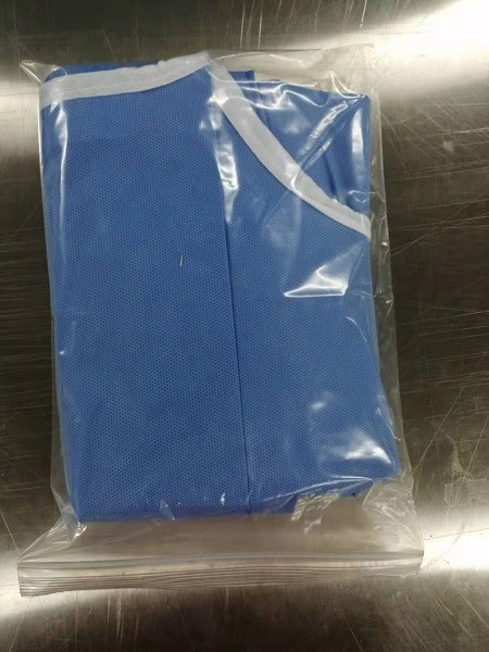 Quality Anti Permeate Disposable Medical Gowns AAMI Level 4 EO Sterile Individual for sale