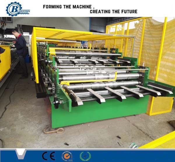 Quality Aluminium Color Coated Metal Roll Forming Machine For Wall And Roof Cladding for sale