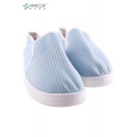 China Food Processing Footware Resuable Canvas PU Sole Shoes in Food Workshop factory