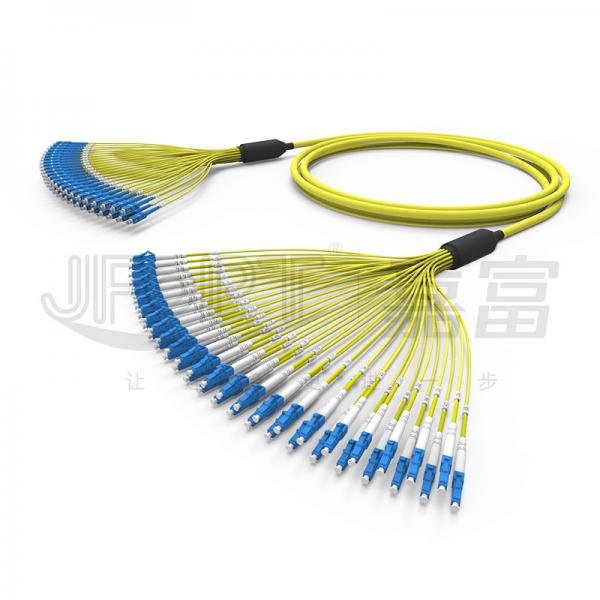 Quality LC-SC Bundle Pre Terminated Fiber Optic Cable 48 Core 2.0mm Branches G652D G657A1 for sale