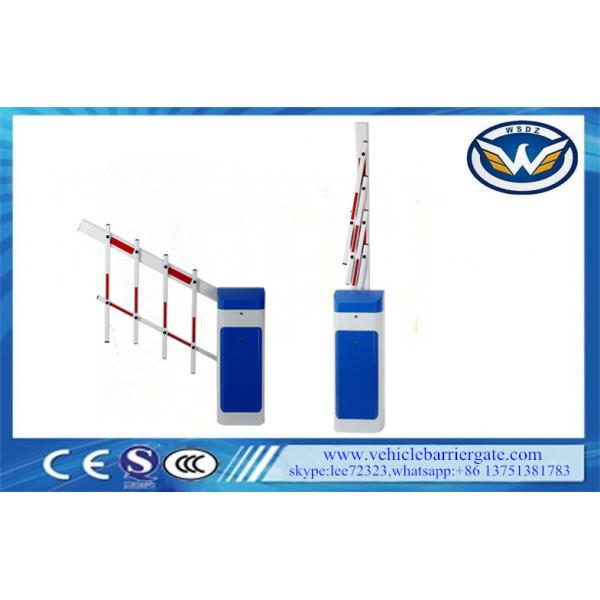 Quality Anti Collision parking lot barriers For Shopping Mall , 6 Seconds Folding Arm for sale
