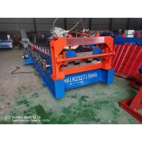 China 18 Kw Hydraulic Plate Rolling Machine , Deck Floor Roll Forming Machine for sale
