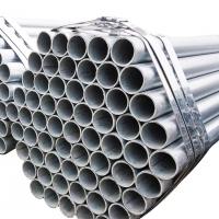 China Hot Dipped Galvanized Pipe ASTM A106 SCH 40 ERW GI Seamless Round Steel Structural Tube factory