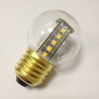 China high lumen LED 2835SMD G45 bulbs lights E27 1.5W 130lm water proof clear PC cover shell for sale