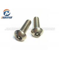 China Stainless Steel 304 316 Button Cap  Head Coarse Thread Socket Screw for sale