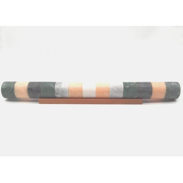 Quality Natural Elegant Marble Stone Rolling Pin , Baking Non Stick Rolling Pin for sale