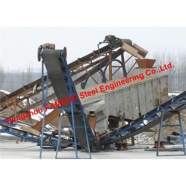 Quality Automated Structural Steel Fabrication Equipment Conveyor Chutes Gallery Machinery for sale