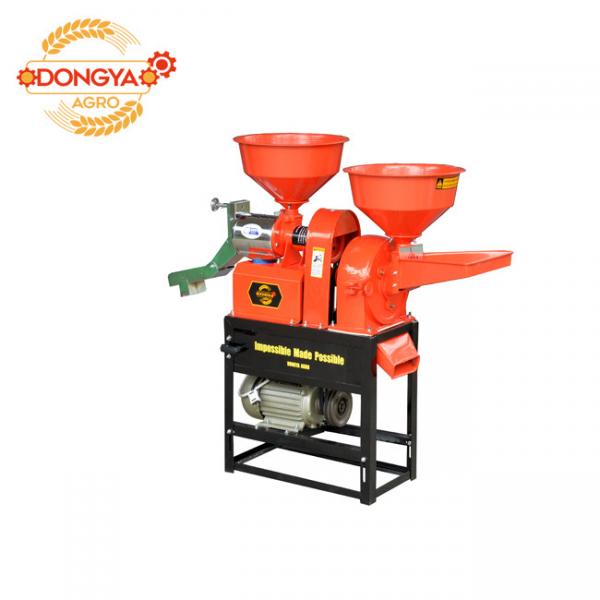 Quality 6N40-9FC21 Combined Rice Mill Machine Commercial Rice Milling Machine 160kg/h for sale