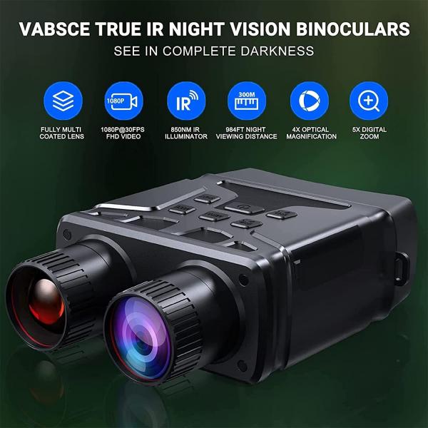 Quality 5x Night Vision Goggle Digital Zoom Digital Infrared Night Vision Hunting for sale