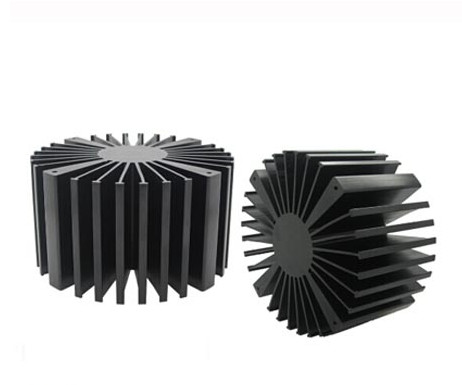 China Solid Aluminum Extrusion Profiles , Led Lightling Extruded Heat Sink factory