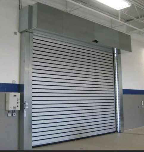 Quality 380V Security High Speed Spiral Door Aluminum Alloy Profile Automatic for sale