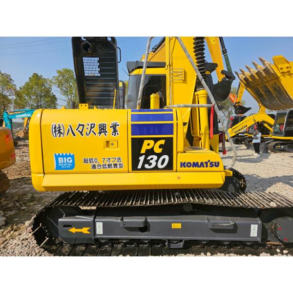 Quality Orange Used Crawler Excavator PC130 Original Used Construction Digger for sale