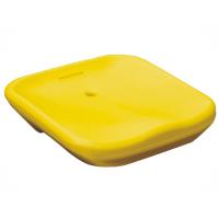 China HDPE Yellow 2rows Swimming Stadium Bucket Seats Fixed By Bolts factory