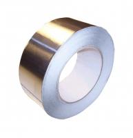 China Shiny Silver Acrylic Press Sensitive Adhesive Aluminum Foil Tape For Indoor / Outdoor factory