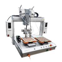 Quality Rotating Automatic Soldering Machine Double Platform For Industrial Electronic for sale