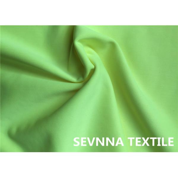 Quality Polyamide Elastane Nylon Lycra Swimwear Fabric , Green Nylon Spandex Fabric For Swimwear for sale