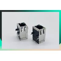 Quality 7498011211 SMT RJ45 Connector 1x1 Tab-Down 10 / 100Base-T MIC26023-5134W-LF3 for sale