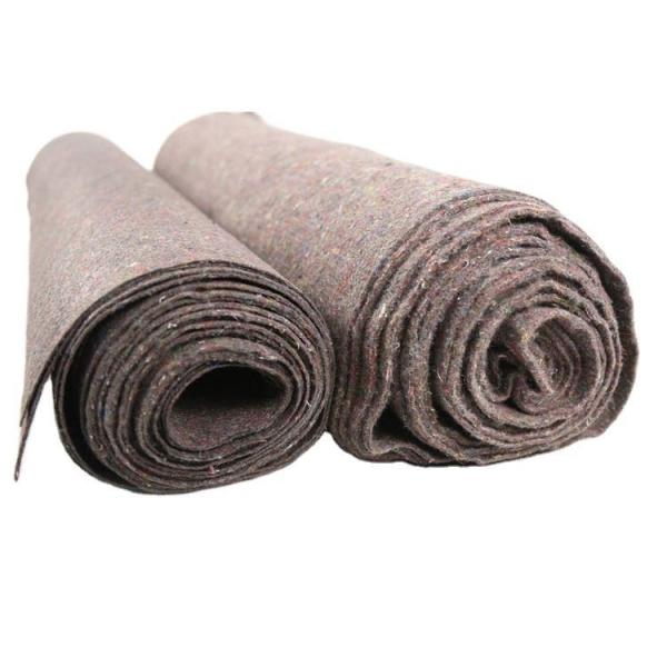 Quality Blend Grey Floor Protector Sheet Roll Self Adhesive Painter Cover Fleece Anti for sale