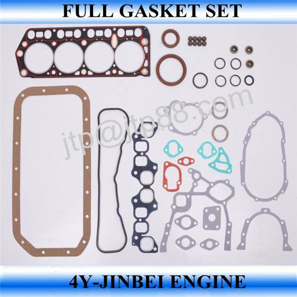 Quality 4Y 04111-73030 Complete Engine Gasket Set For Engineering Machinery for sale