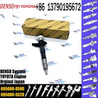 China Common Rail Fuel Injector 23670-30280 095000-8500 For D-enso Hilux Hiace Land Cruiser T-OYOTA VIGO 1KD 2KD factory