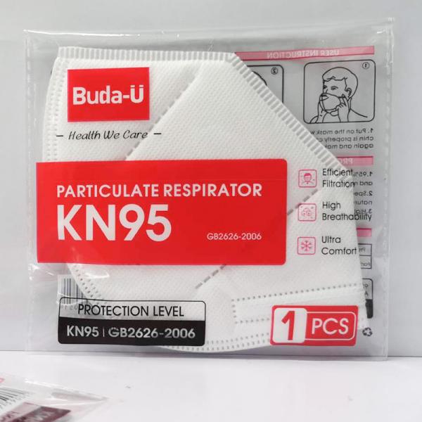 Quality Buda-U KN95 Protective Mask GB2626 FDA Non Woven Kn95 Respirator Masks for sale