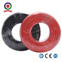 China Tuv Approval Red Black Dc 4mm2 Pv Solar Power Cable Wire For Solar Panel factory
