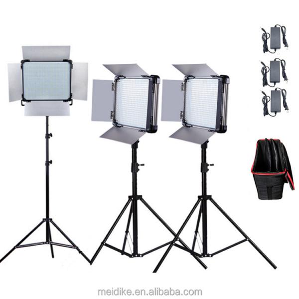Quality 80W D-1080II Professional Video Lighting Kit LCD Film Lighting Equipment With Light Stand for sale