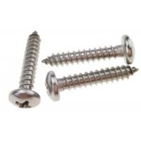 Quality A2 Stainless Steel Metal Screws Pan Head Self Tapping Screws for Metal Sheet for sale