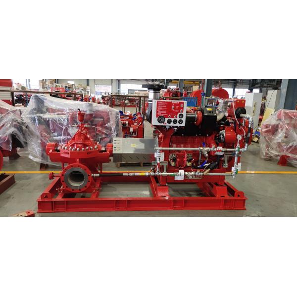 Quality High Performance Split Case Fire Pump With Eaton Controller  50HZ-380V -000 centrifugal fire pump 	ul listed fire pumps for sale