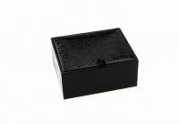 China Black / Blue Square Jewelry Packaging Boxes With Fancy Elegant Paper factory