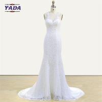 China Women slim fit v neck alibaba lace sexy bridal mermaid dress patterns wedding dresses China factory