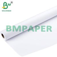 China 24 36 X 500ft 80g Plotter Paper Roll 2 Core For Inkjet Printers factory