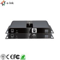 China 3G / HD-SDI CCTV Fiber Optic Converter Extender Metal Case With IR Remote Control factory