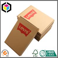 China Online Store Corrugated Cardboard Shipping Box; Red Color Shipping Box factory