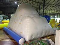 China PVC Tarpaulin Giant White Inflatable Water Toy / Inflatable Iceberg For Water Park factory