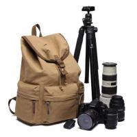Buy cheap Camera Retro Large Outdoor Travel Canvas Backpack from wholesalers