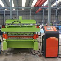 Quality Color Steel Galvanized Roof Double Layer Roll Forming Machine For Metal Building for sale