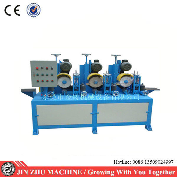 Quality Square Tube Automatic Grinding Machine , Surface Grinding Machine Dry Polishing for sale