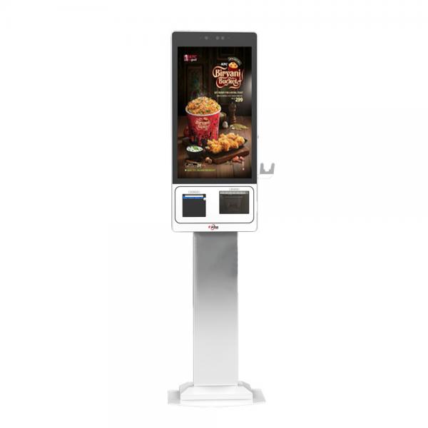Quality Supermarket 24 Inch POS Kiosk Self Check Out Kiosk Android Payment Machine for sale