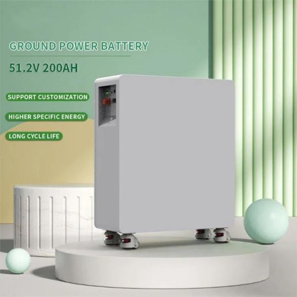 Quality 51.2V 200Ah Solar Powerwall Battery Lifepo4 Lithium Ground Battery System for sale