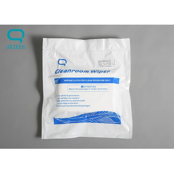 Quality Laboratory Polyester Dust Free Clean Room Wipes Sealed 150/pack for sale