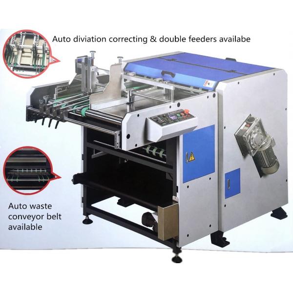 Quality Dustless V Grooving Machine Atomatic Aligning Feeding For Making Rigid Boxes for sale