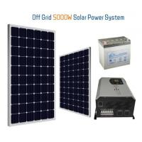 China Multipart Setup Monocrystalline Panel Solar Power Home Kits 5000W Solar Panel Kit for sale