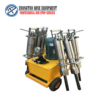 Quality Hydraulic Diesel Rock Splitting Equipment 250mm 350mm 450mm Length For Quarry for sale
